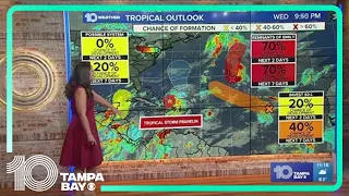 Tracking the Tropics: 11 p.m. Aug. 21, 2023