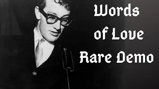 (Rare Demo) Buddy holly - Words of Love