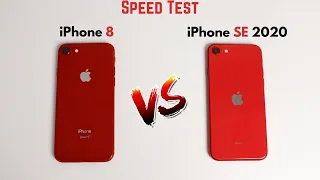 iPhone 8 vs SE 2020 Speed Test