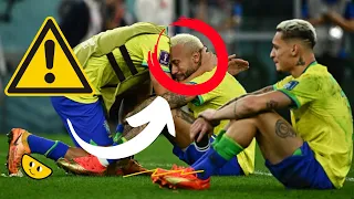 Neymar furioso con Fred despues del Gol de Croacia!!