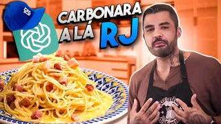 MACARRÃO A LÁ CARBONARA CARIOCA USANDO IA