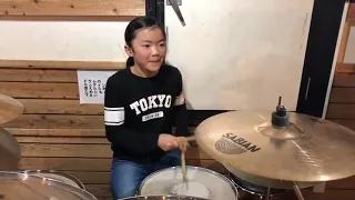 Uptown Girl Billy Joel drum cover Jyuri Horiguchi