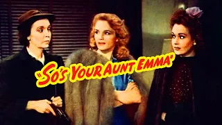 So's Your Aunt Emma! (1942) Action, Comedy, Crime Full Length Movie