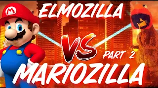 ELMOZILLA PART 2: THE RETURN OF ELMOZILLA 🦖🦍