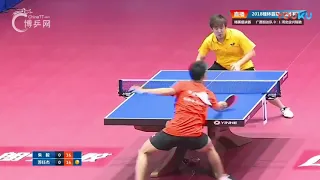 Zhu Yi VS Su Yujie 2018 International Table Tennis Open, Guangxi Hengda Team 0VS1 Hebei Dingxing Rui