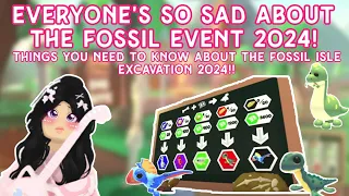 Things you need to know about The FOSSIL UPDATE!!🦖🥺😱 | Everything Is Super Sad!! 😔 #adoptme