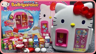 11 Minutes Satisfying with Unboxing Hello Kitty Refrigerator Toys Set ASMR ( No Music)