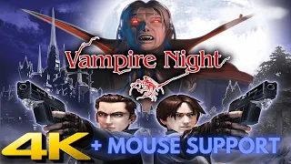 ⭐ VAMPIRE NIGHT + Mouse Support | 4K/60ᶠᵖˢ | PS2 #walkthrough #longplay #playthrough