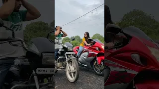 Har LADKI ek jaisi nahi hoti😂🤣 #farazstuntrider #bikers #hayabusa #superbikes