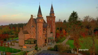 Drone Castle 4k -  Belgian Castle