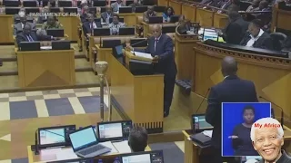 Jacob Zuma EVENTUALLY Answer NKANDLA Questions In Parliament.