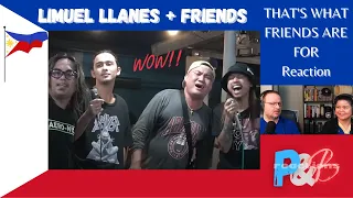 Limuel Llanes + Friends Filipino karaoke party "That's What Friends are For" First time reaction!