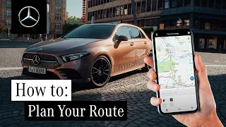 How to Plan Your Route with Mercedes me Charge
