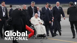 Global National: July 29, 2022 | Pope’s apology falls short for some as reconciliation tour ends