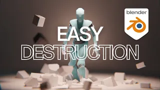 EASY Ground DESTRUCTION In Under 4 MINUTES (Blender Tutorial)