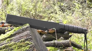 Ontario SP8 Survival Machete Review (Fr)