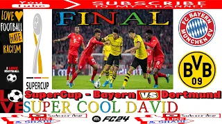 German Super Cup Final Showdown: Bayern Munchen vs Borussia Dortmund #bundesliga #supercooldavid