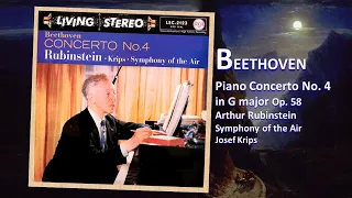 BEETHOVEN - Piano Concerto No.4 Op. 58 ~ Arthur Rubinstein, Symphony of the Air, Josef Krips