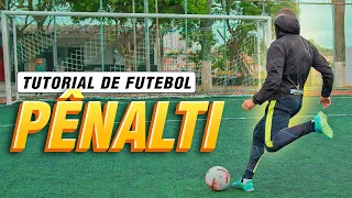 COMO BATER PÊNALTI 2 TÉCNICAS DE BATIDA INDEFENSÁVEIS | TUTORIAL DE FUTEBOL.