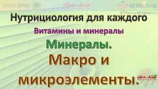 Минералы  Макро и микроэлементы @artlifeby