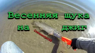 Весенняя щука на джиг. Рыбалка в Иркутской области