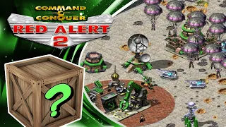 Red Alert 2 | Crates Spam? | (7 vs 1 + Superweapons)