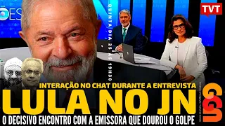 Lula no Jornal Nacional, com Nassif & Conde