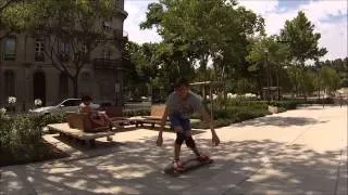 Longboard freeride : Welcome to Nimes Pt.1