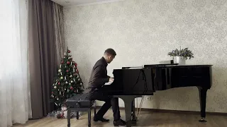 Бабаджанян  Твои следы (фортепиано) Александр Лебедев.