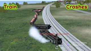 N&W J Class Train Crashes..