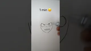 How to Draw Deku in 10sec, 10mins, 10hrs #shorts