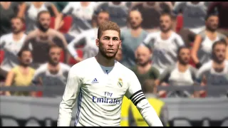 Real Madrid VS Barcelona - PES 2017 (1080p 60FPS)