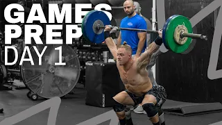 DAY 1 | 2020 CrossFit Games Prep (Noah Ohlsen/Travis Mayer)