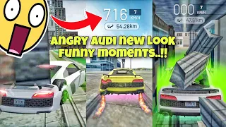 Angry audi r8 new look😱||Funny moments🤣||Extreme car driving simulator🔥||