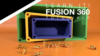 Fusion 360 for Beginners - Parametric Box with Threaded Inserts - Lesson 11 Part 1/2 (2023)