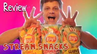 Lays Summer Flavors Stream Snacks Review #lays #foodreview