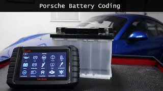 How to Register a Porsche Battery After Replacement | Coding with iCarsoft | Porsche GT4