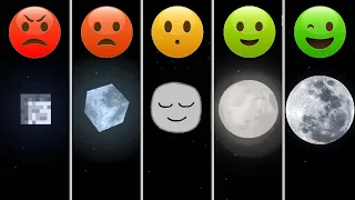 minecraft moon with different emoji
