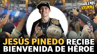 ¡JESUS PINEDO recibe gran BIENVENIDA DE HÉROE en Perú! 🏆🇵🇪