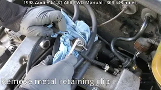 Audi A4 B5 fuel pressure regulator replacement