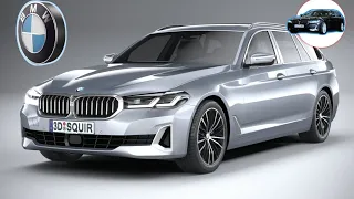 2021 BMW 530d xDRIVE TOURING Best Luxury Hybrid Sedan! (Interior, Exterior, Drive)
