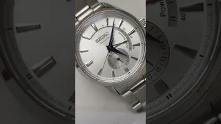 Seiko SSA303J1 time lapse - Automatic mechanical wristwatch - White dial