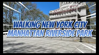 WALKING NEW YORK CITY LUNA NYC MANHATTAN ASMR RIVERSIDE PARK CHRRYBLOOM TREE & LET US HAVE PEACE