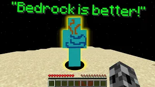 Minecraft Java vs Bedrock Be Like...