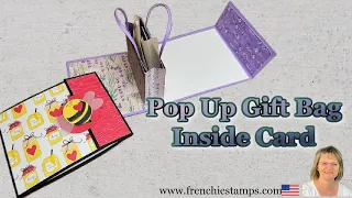 Pop Up Gift Bag Inside Card