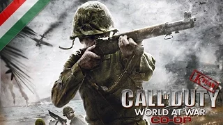 Call of Duty: World at War Co-op Walkthrough - Mission 3: "Hard Landing" (PC) (HUN) (HD)