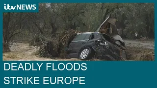 At least 7 people die as torrential rain triggers flooding in Greece, Turkey and Bulgaria | ITV News