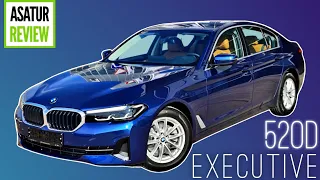 🇩🇪 Обзор BMW 520d G30 Executive Phytonic / Cognac / БМВ 520д Экзекутив Синий Фитоник / Коньяк 2022