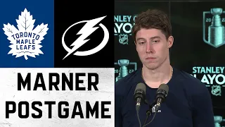 Mitch Marner RD1 GM1 Post Game | Toronto Maple Leafs vs. Tampa Bay Lightning | May 2, 2022