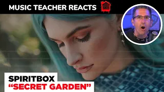 Music Teacher REACTS TO Spiritbox "Secret Garden" | MUSIC SHED EP 128